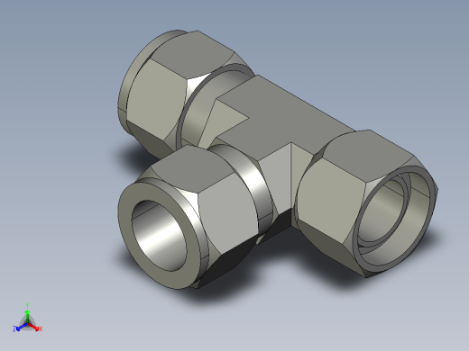 卡套式工业通用硬管接头16_r6bu-s