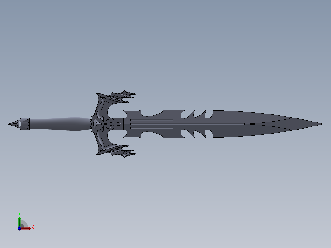 剑、宝剑(113)前视图