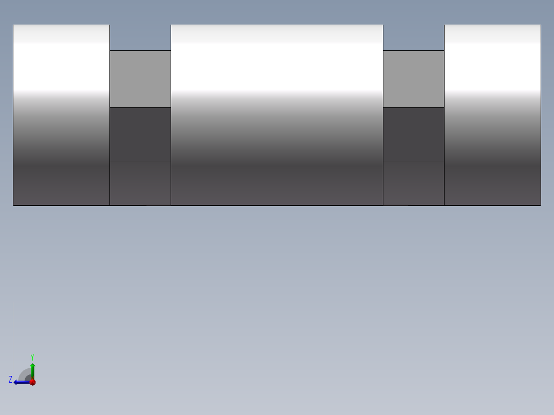 HHL011-1海坦威图铰链中段轴套右视图
