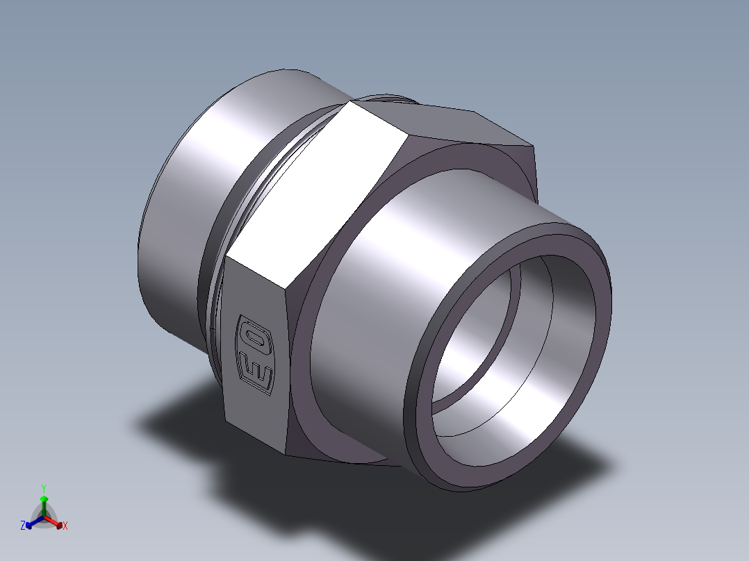 公制螺纹O圈密封、1DH-42