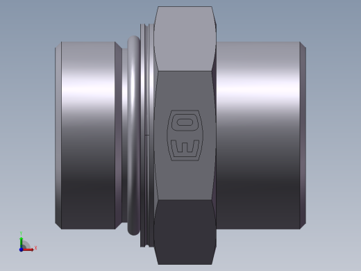 公制螺纹O圈密封、1DH-42前视缩略图