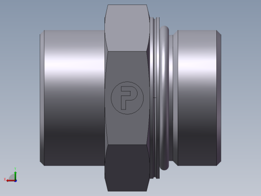 公制螺纹O圈密封、1DH-42后视缩略图