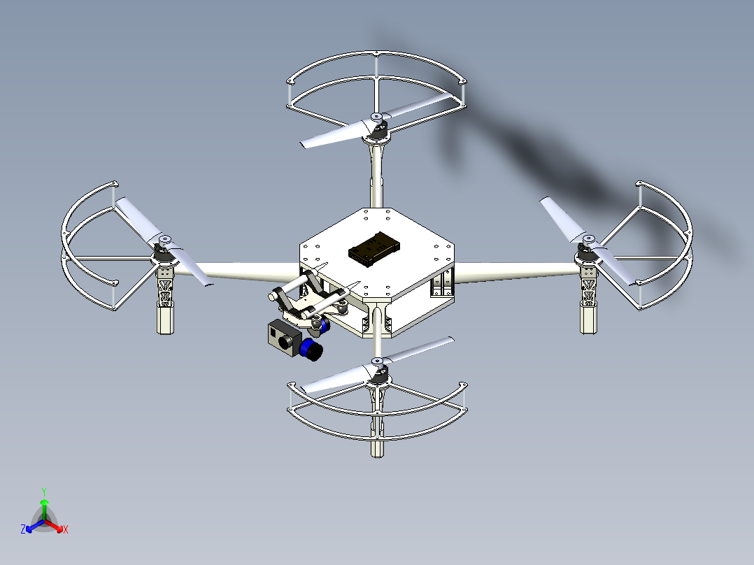B3003296-半自主四轴飞行器无人机