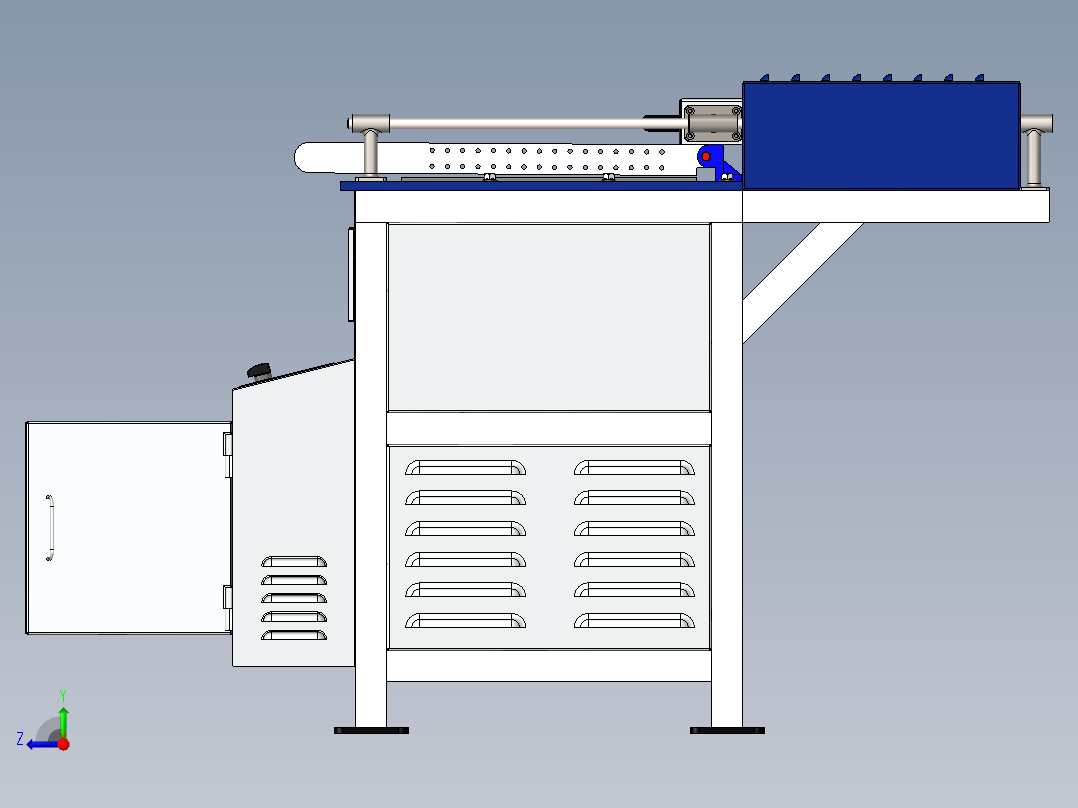 A3003527-真空成型机右视图
