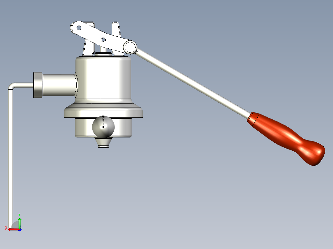 A2004077-意式浓缩咖啡机后视图