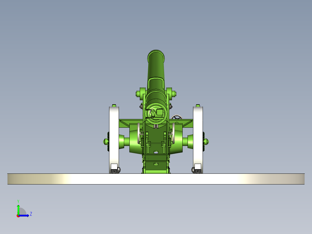 B3003781-野战炮左视图