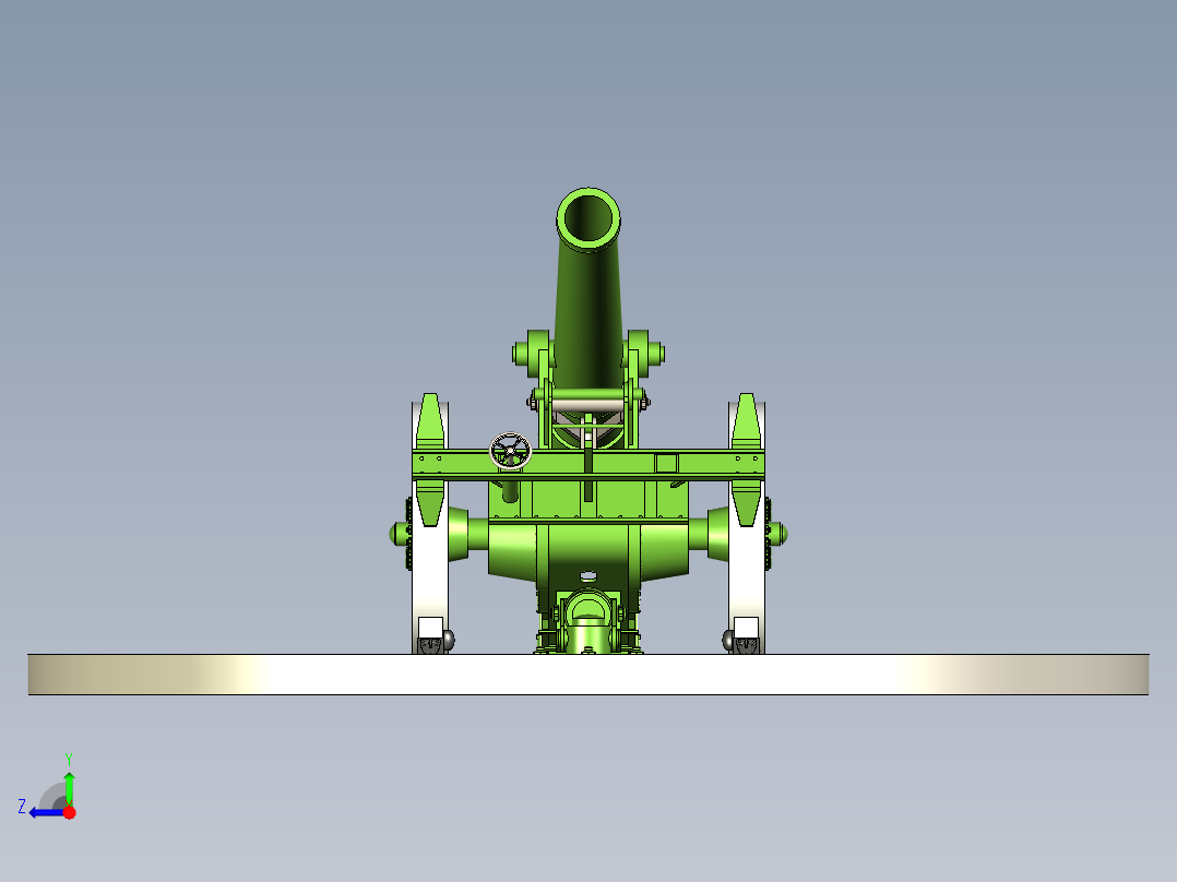 B3003781-野战炮右视图