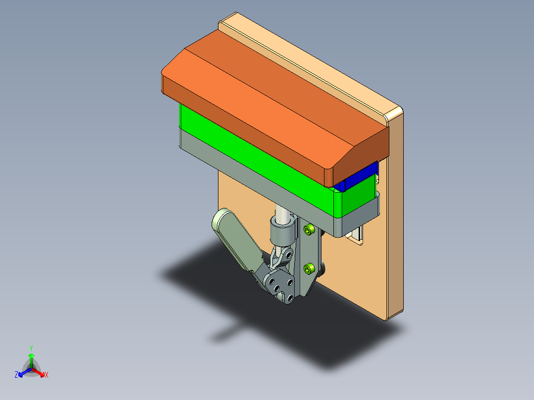 牙刷 刷柄固定治具