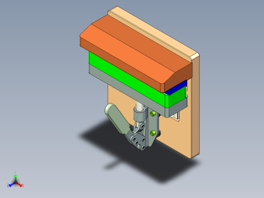 牙刷 刷柄固定治具