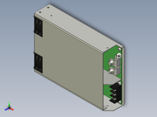 15V 64A - 970W交流DC封闭式开关单输出电源1000w