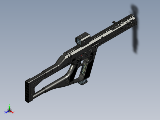 手枪左轮冲锋枪老式狙击步枪设计3D图纸WZ2022 pcc GLOCK vx STP