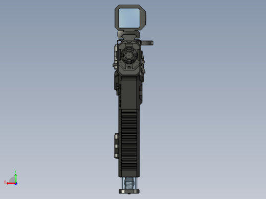 手枪左轮冲锋枪老式狙击步枪设计3D图纸WZ2022 pcc GLOCK vx STP后视缩略图