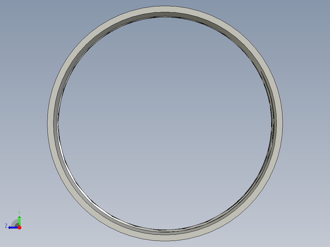 螺纹管管箍-等径直通 DN100右视图