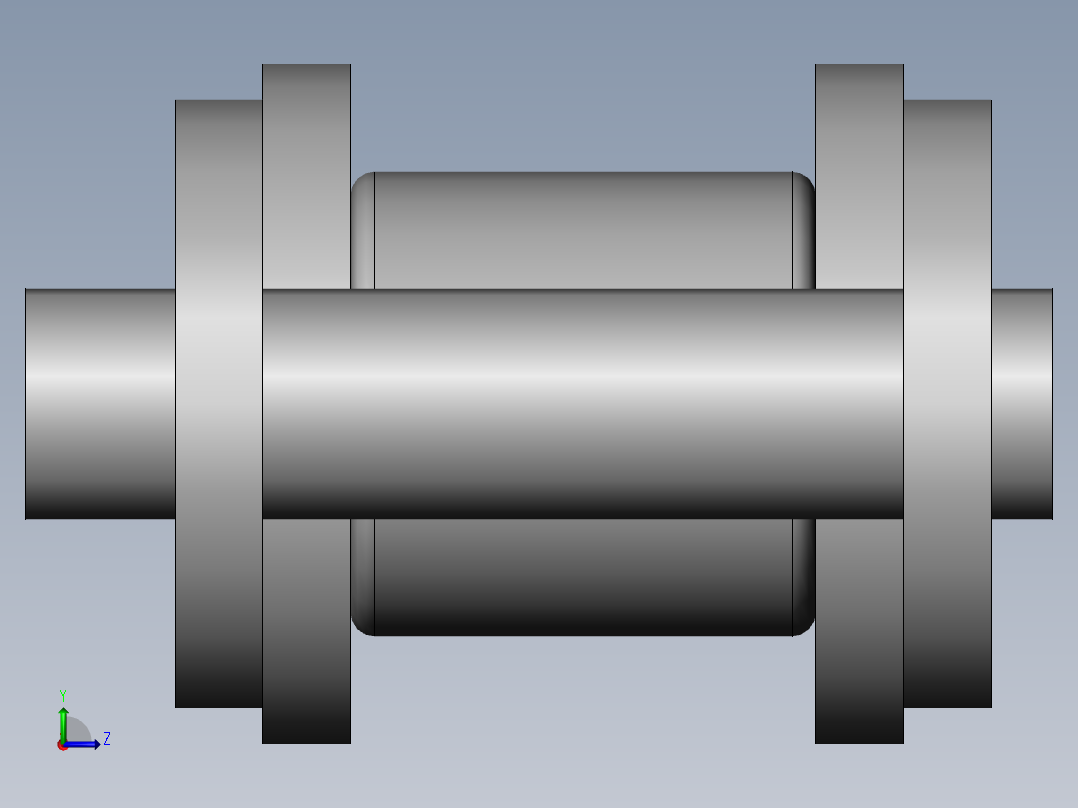 链条CHE40-12左视图