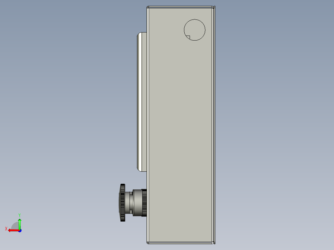P-250220-触摸屏组件7寸后视图