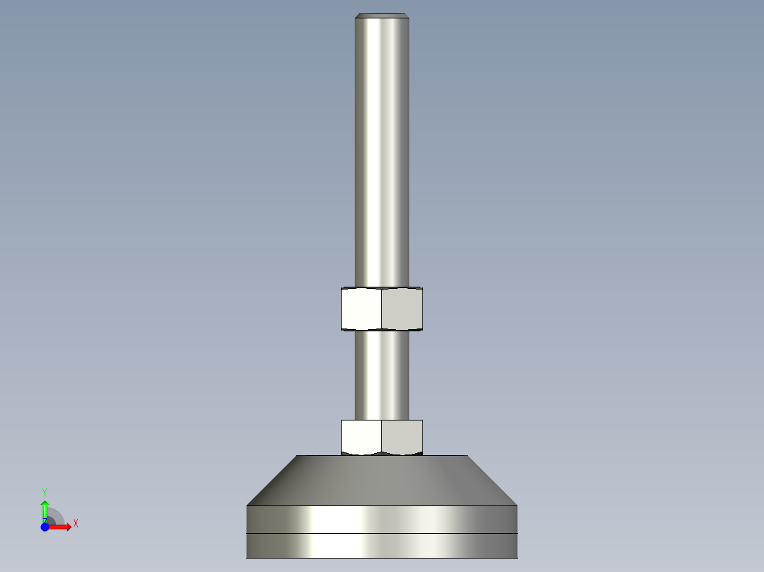 RHA100N-20150-BC脚杯前视图