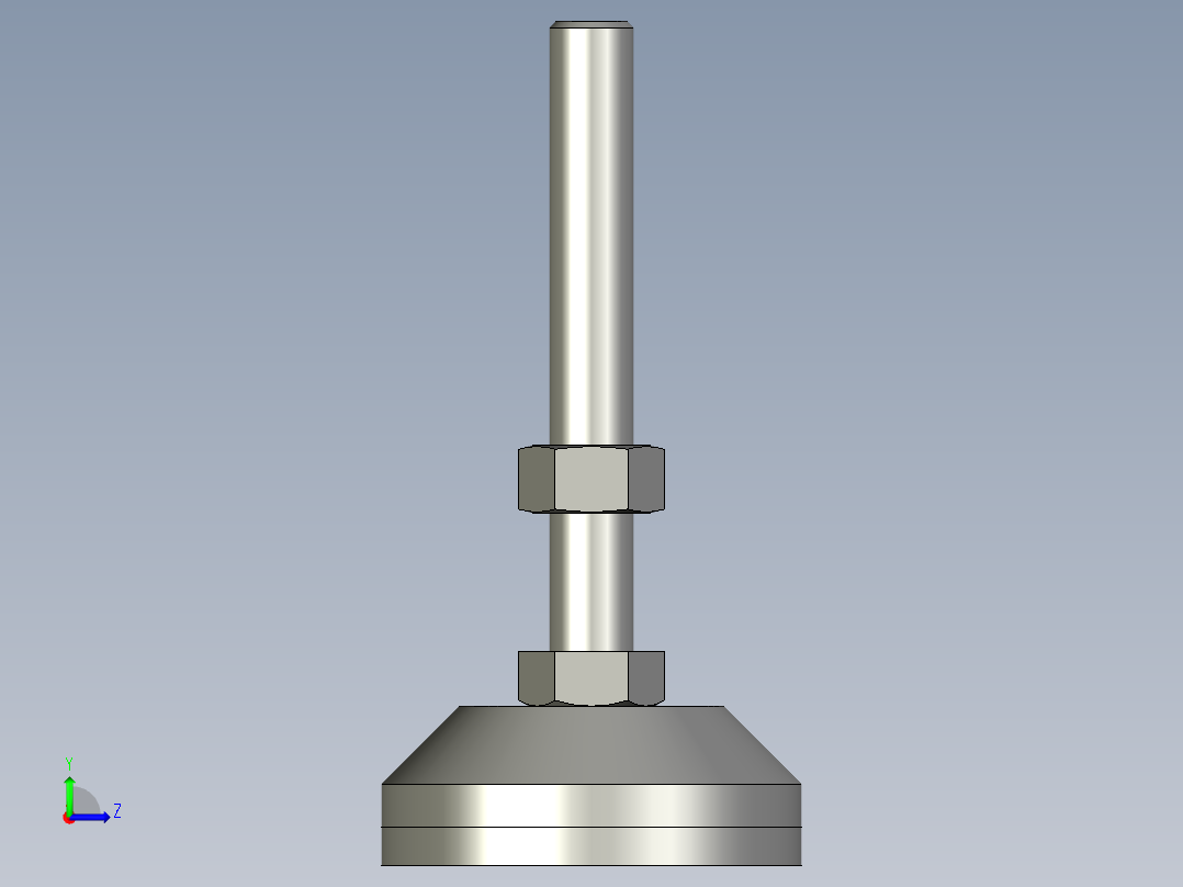 RHA100N-20150-BC脚杯左视图