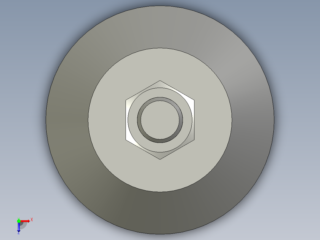 RHA100N-20150-BC脚杯俯视图