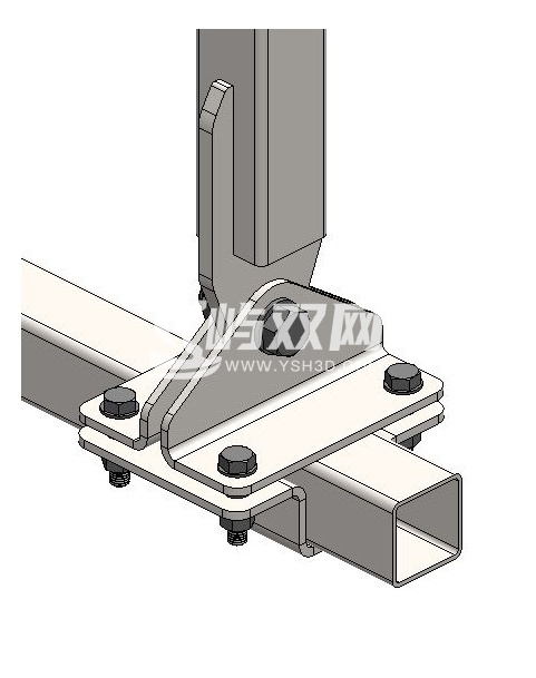 悬挂式输送机支撑结构