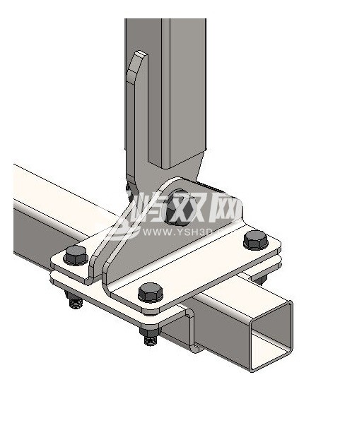悬挂式输送机支撑结构缩略图