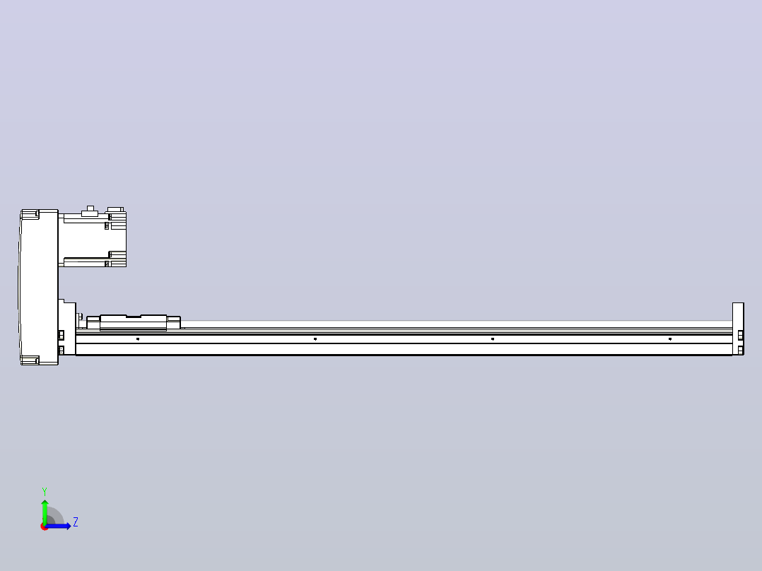 钢基模组TPA-KSR-8610C-740A1-MU-H0左视图
