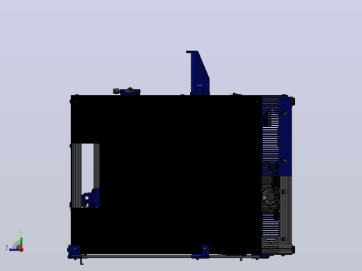 HyperCube BlueBeast 3D 打印机右视缩略图