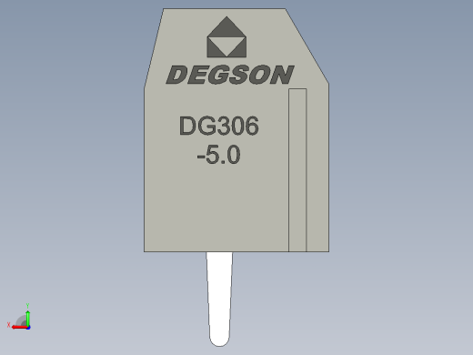 6针DG306 5灰色间距5毫米后视缩略图