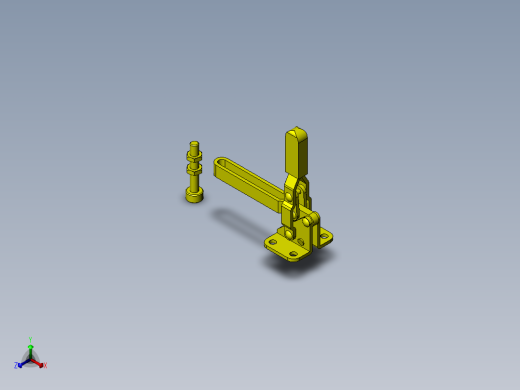 防止浮动孔测定夹具