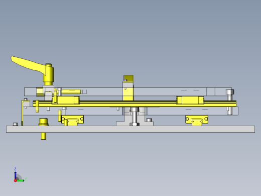 激光组件的X,Y方向阶段机构后视缩略图
