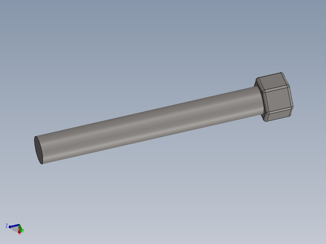 飞机螺旋桨叶片3D模型