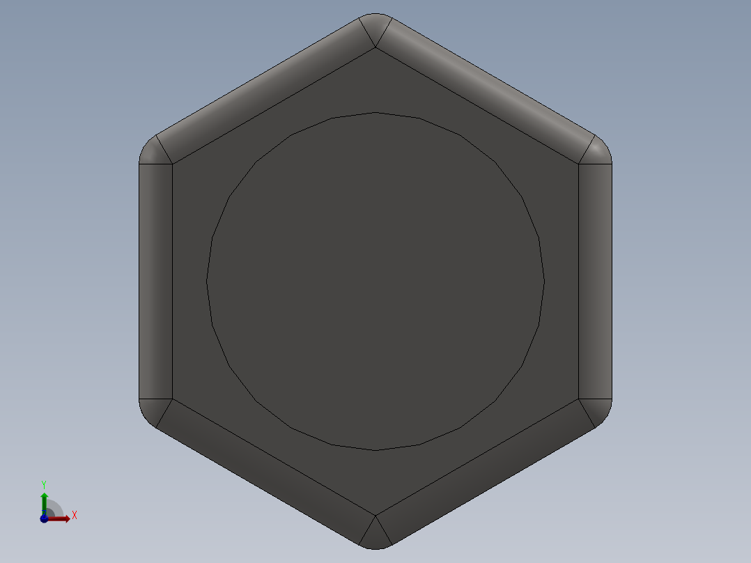飞机螺旋桨叶片3D模型前视图