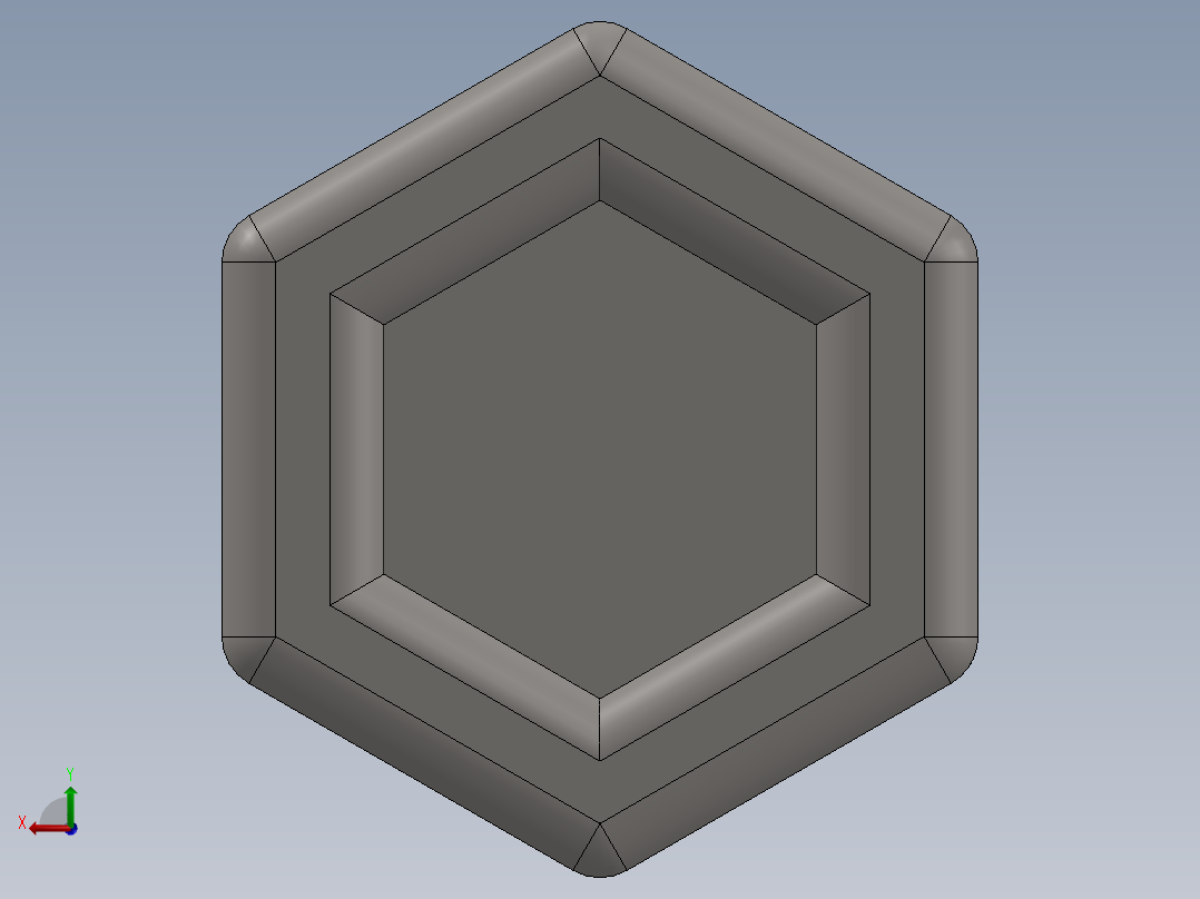 飞机螺旋桨叶片3D模型后视图
