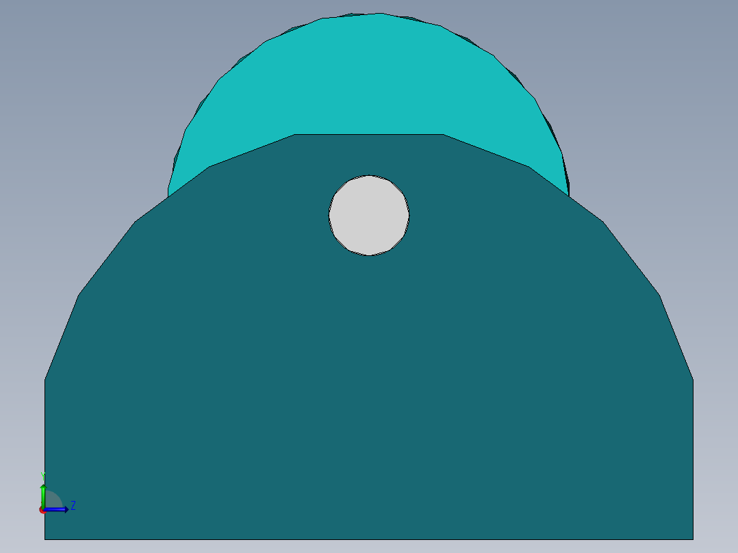 无极变速，机械创新作业左视图