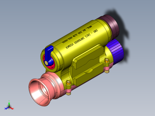 单目红外数码夜视仪