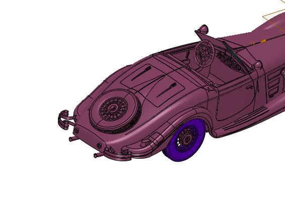 经典梅赛德斯奔驰500K