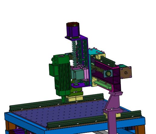 PCB铜铝桌面全自动铣床