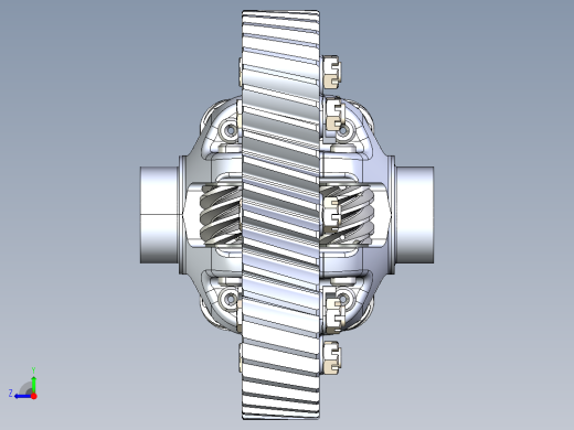 扭力差速器图纸右视缩略图