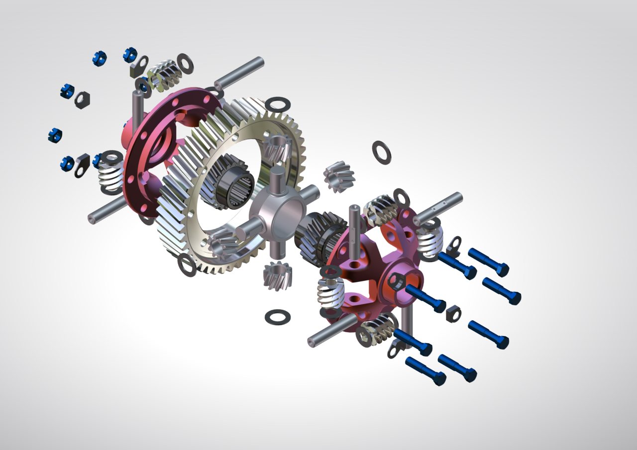 扭力差速器图纸