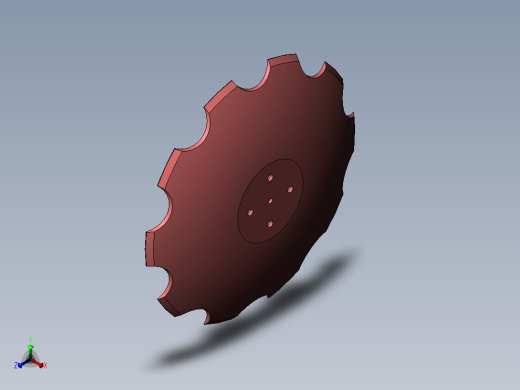 松土机耕地机正等轴测缩略图