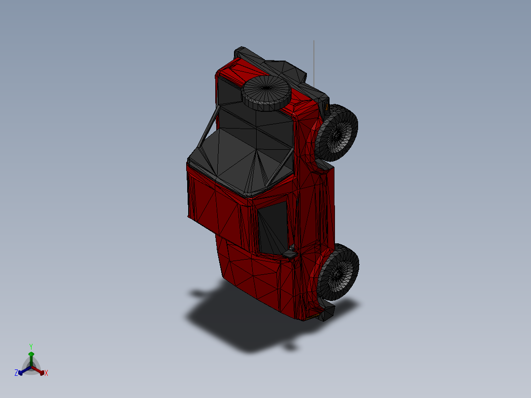 汽车3 (10)正等轴测图