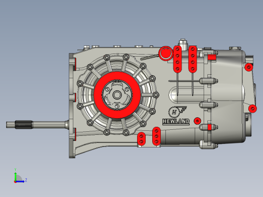 自动换档模式的手动变速箱(仅外形左视缩略图
