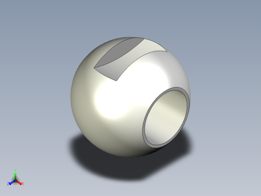 管道手动球阀-水管开关阀-手动阀门395_03_E_1_ball正等轴测缩略图