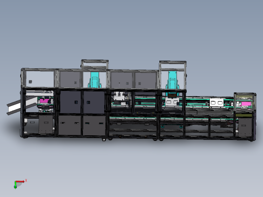 全自动移印设备流水线