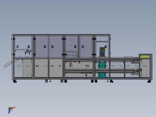 全自动移印设备流水线俯视缩略图