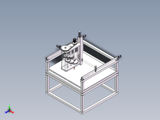 三轴大理石抛光机_QQ浏览器压缩包正等轴测缩略图