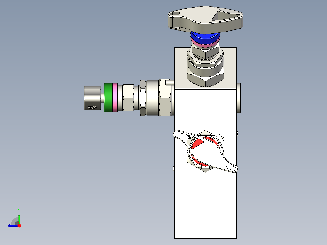 5阀组E5A-E5U型右视图