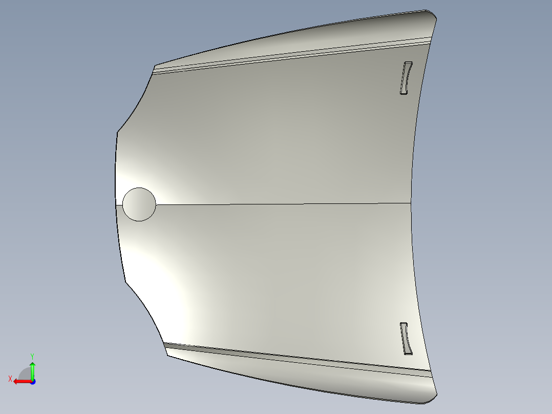 车引擎盖--stp后视图