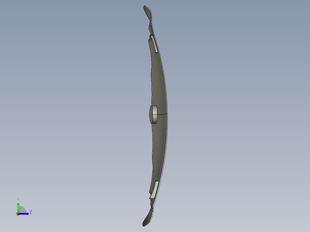 车引擎盖--stp左视图