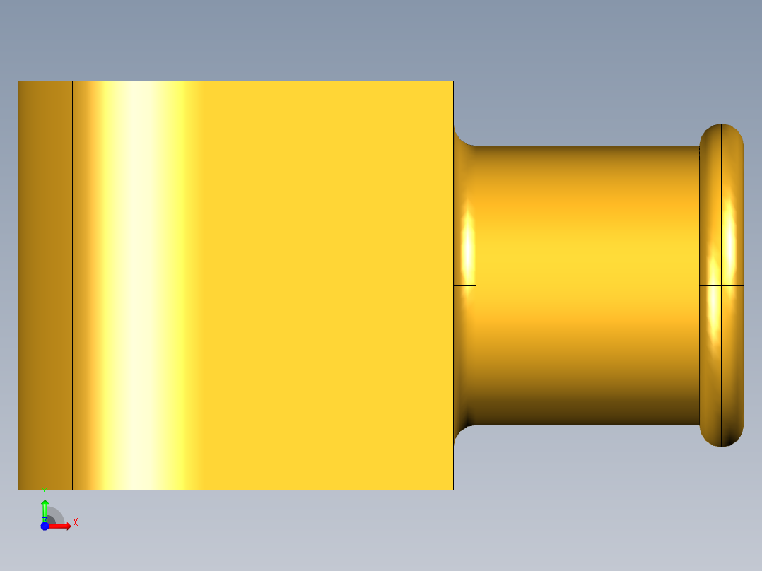 倒齿式工业管接头Beaded Hose Barb 90Deg Elbow Tube to Male Pipe 269HB-12-12前视图