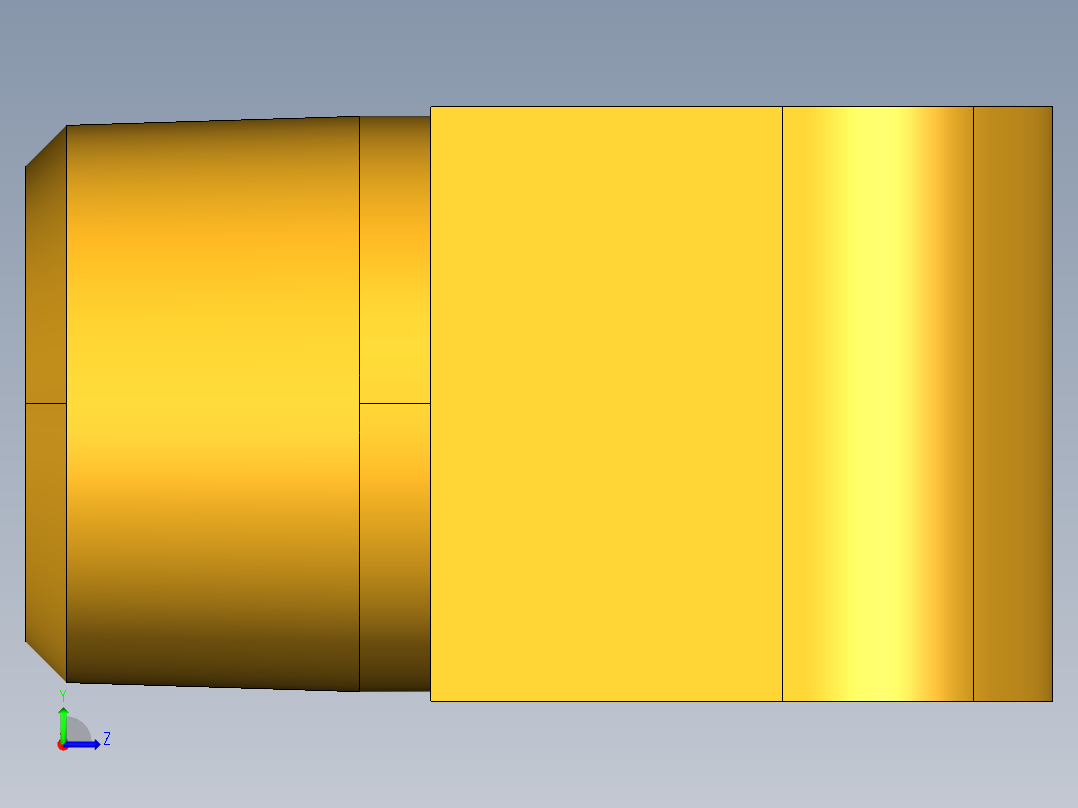 倒齿式工业管接头Beaded Hose Barb 90Deg Elbow Tube to Male Pipe 269HB-12-12左视图